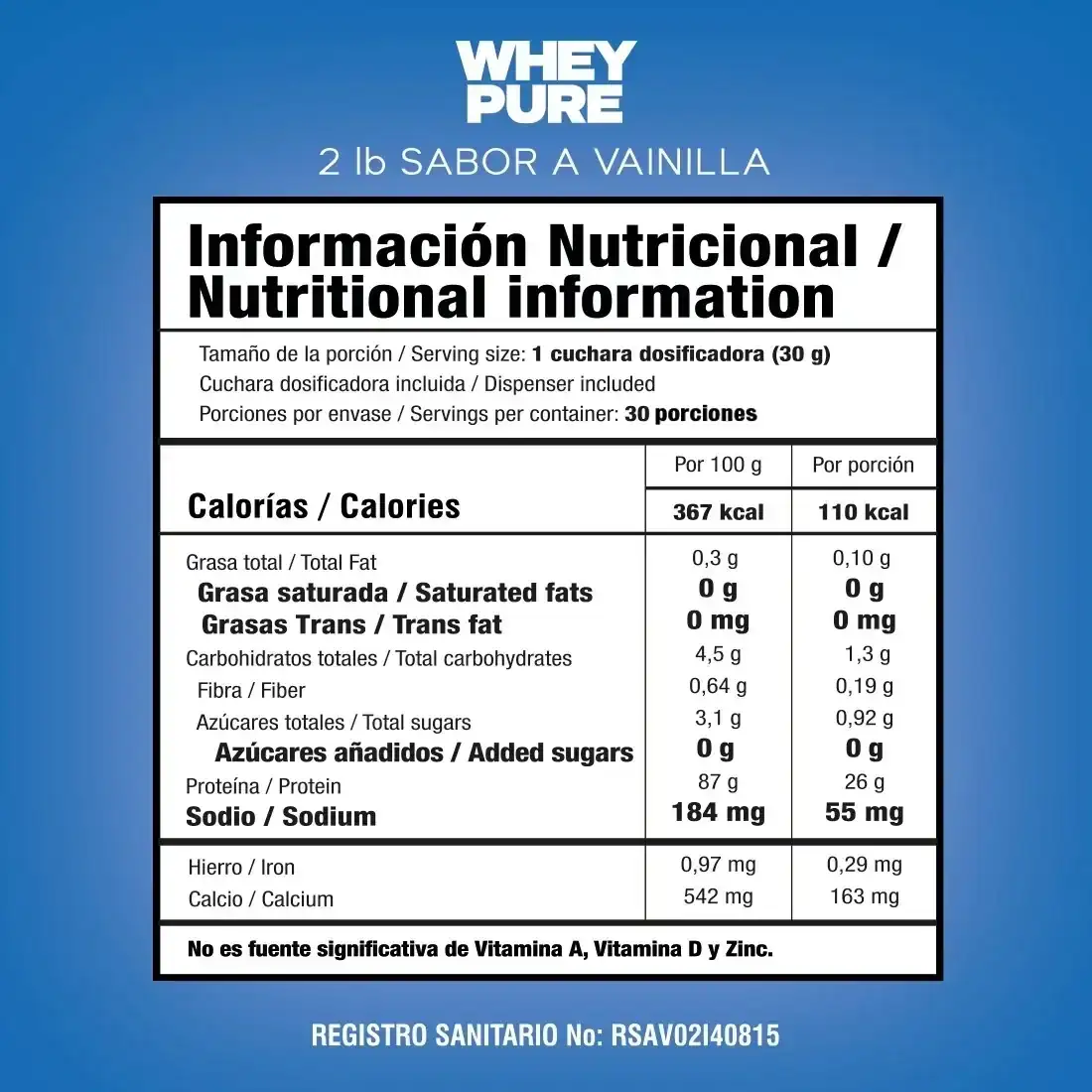 WHEY PURE 2 LIBRA 2