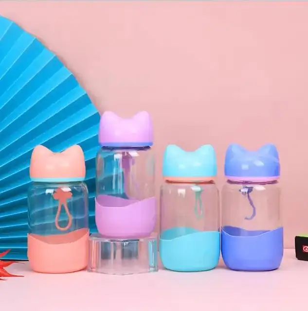Botella de agua Gatito