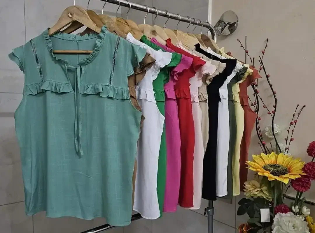 BLUSAS DE LINO