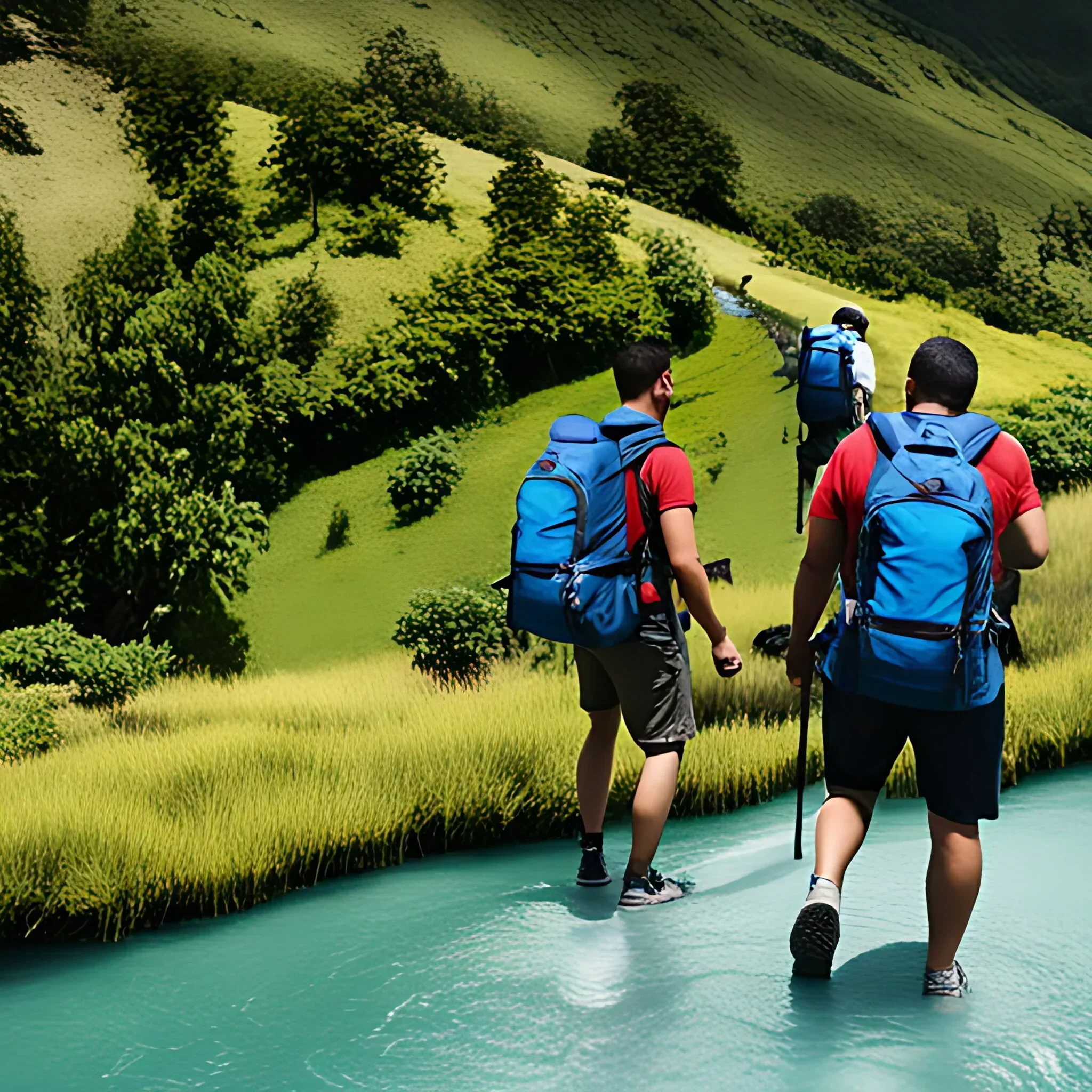 CAMINO ENTRE AGUAS