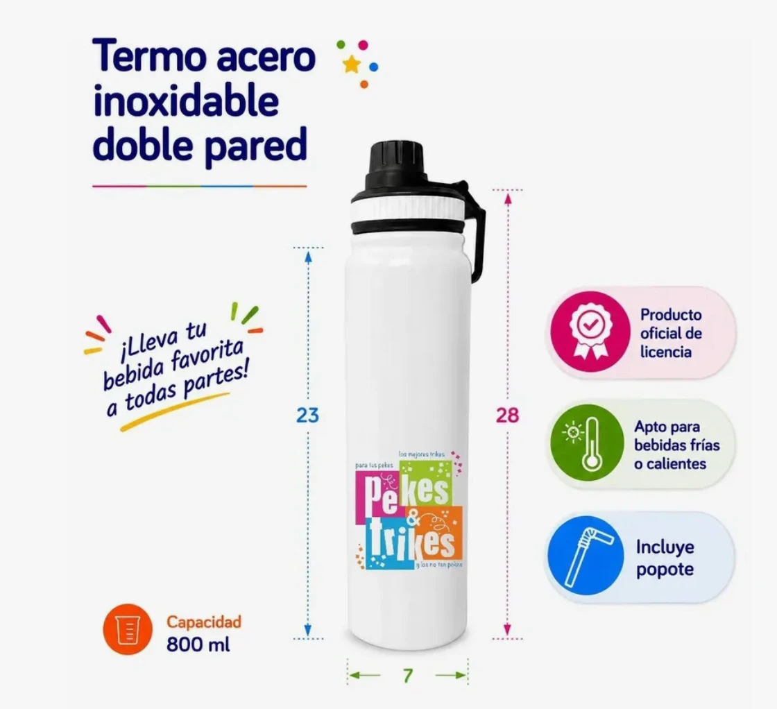 Termo de spiderman de licencia 800 ml 4