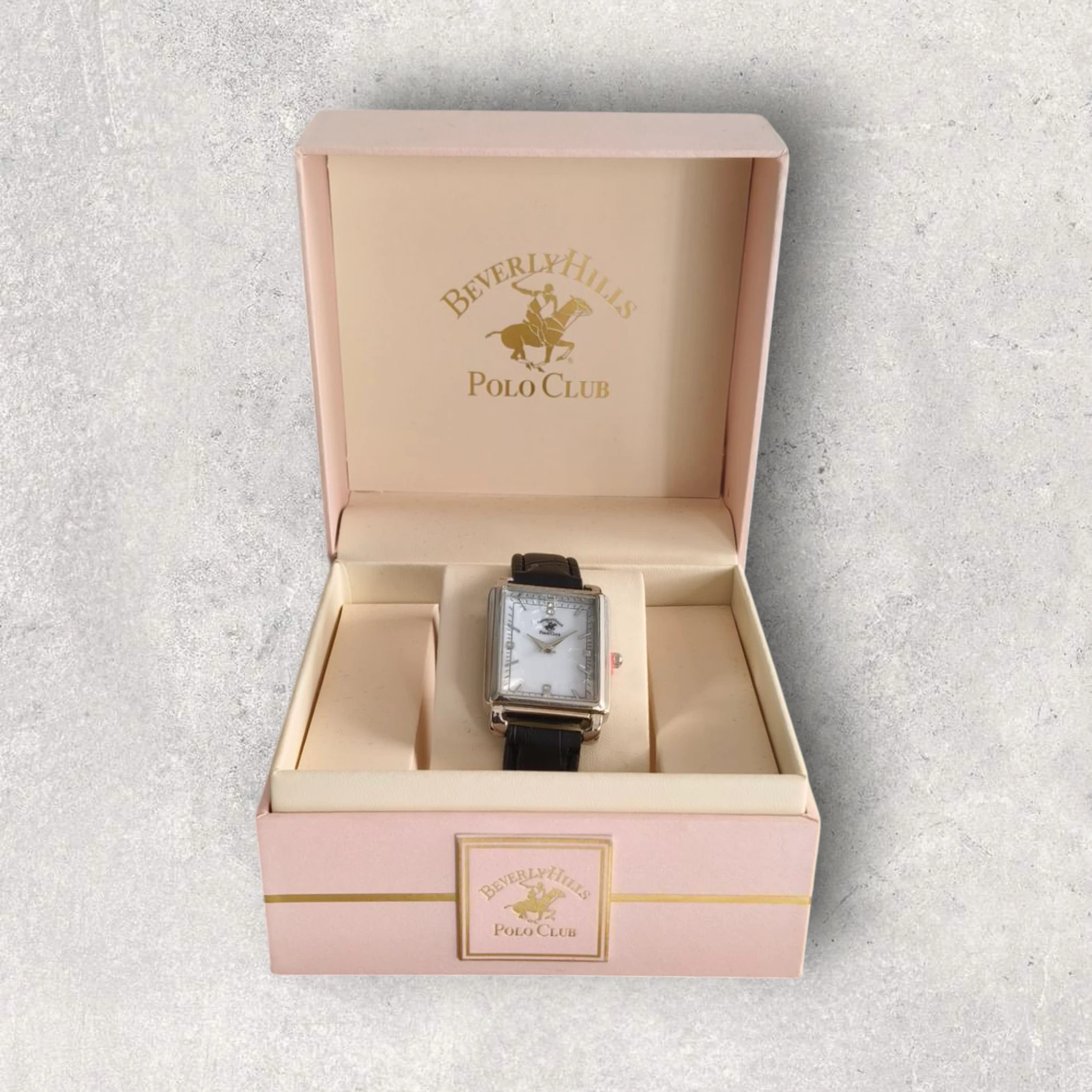 Reloj para caballero Polo Club color negro