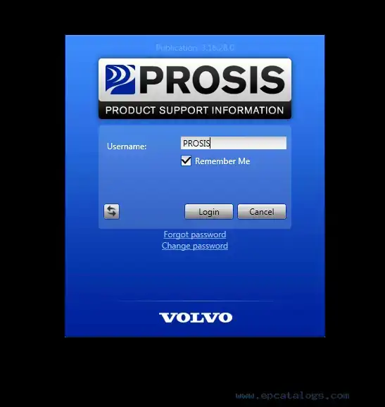 VOLVO PROSIS SERVICE 1/2023