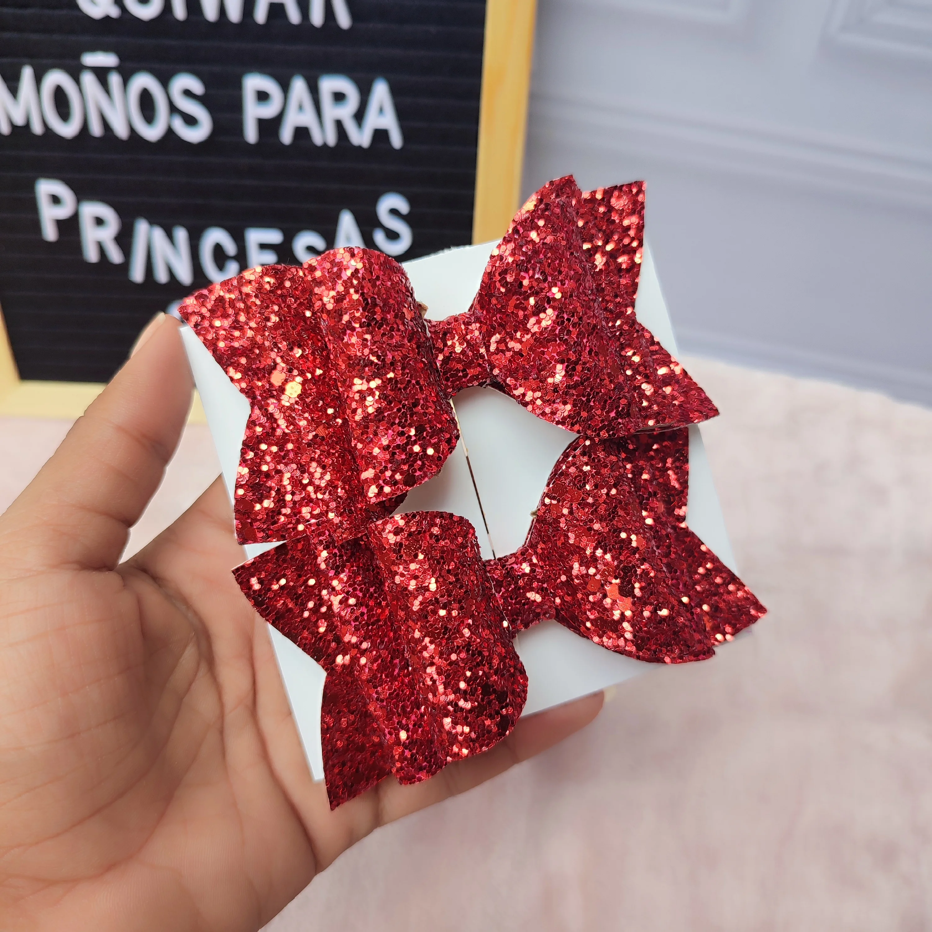 Par Lazo Hellen Rojo Navidad