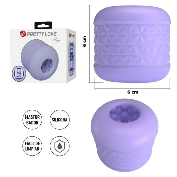 Masturbador de Placer Intenso con Feelers Suaves y Doble Acceso – Fácil de Limpiar