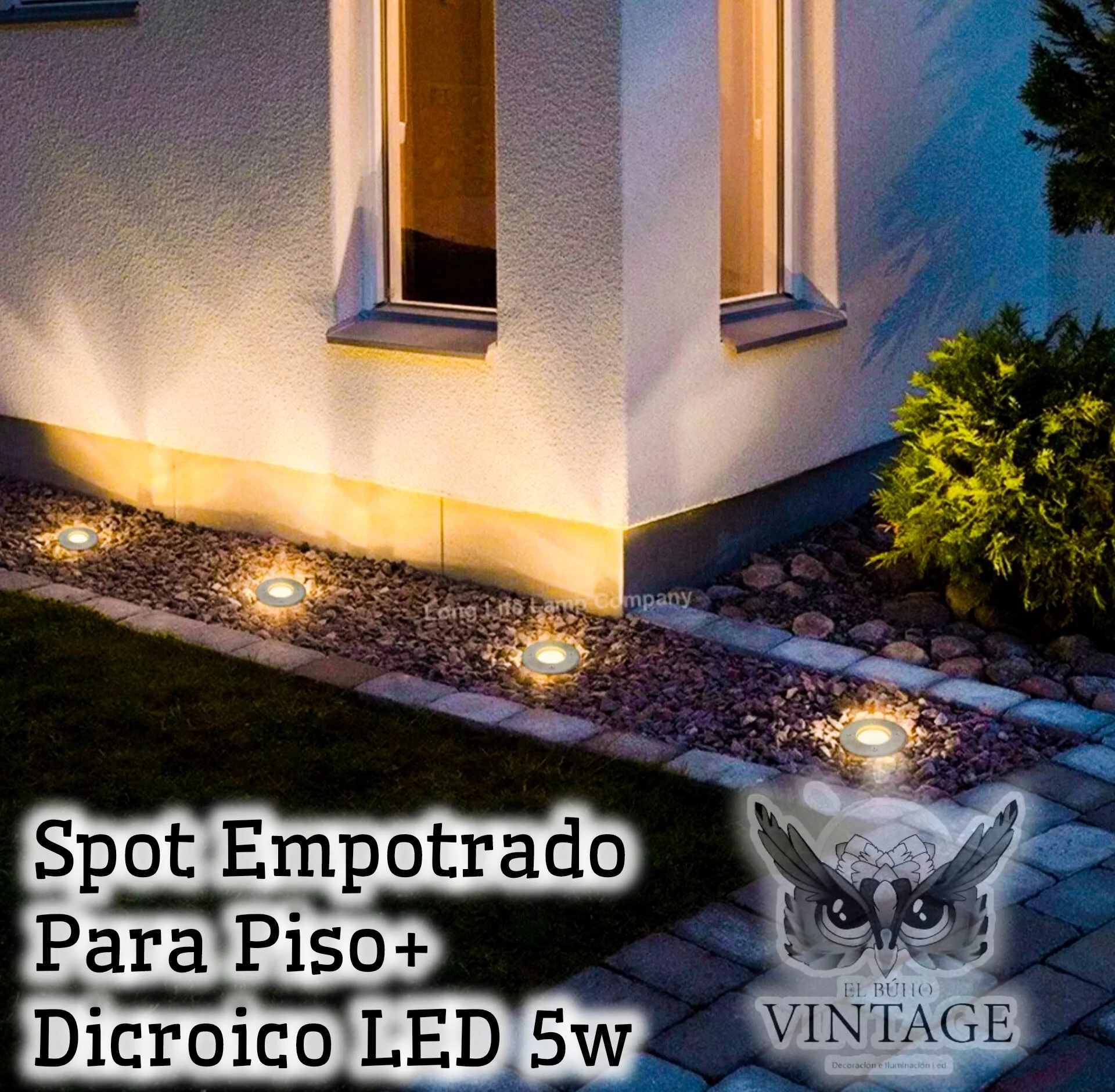 Spot Empotrado de Piso 5