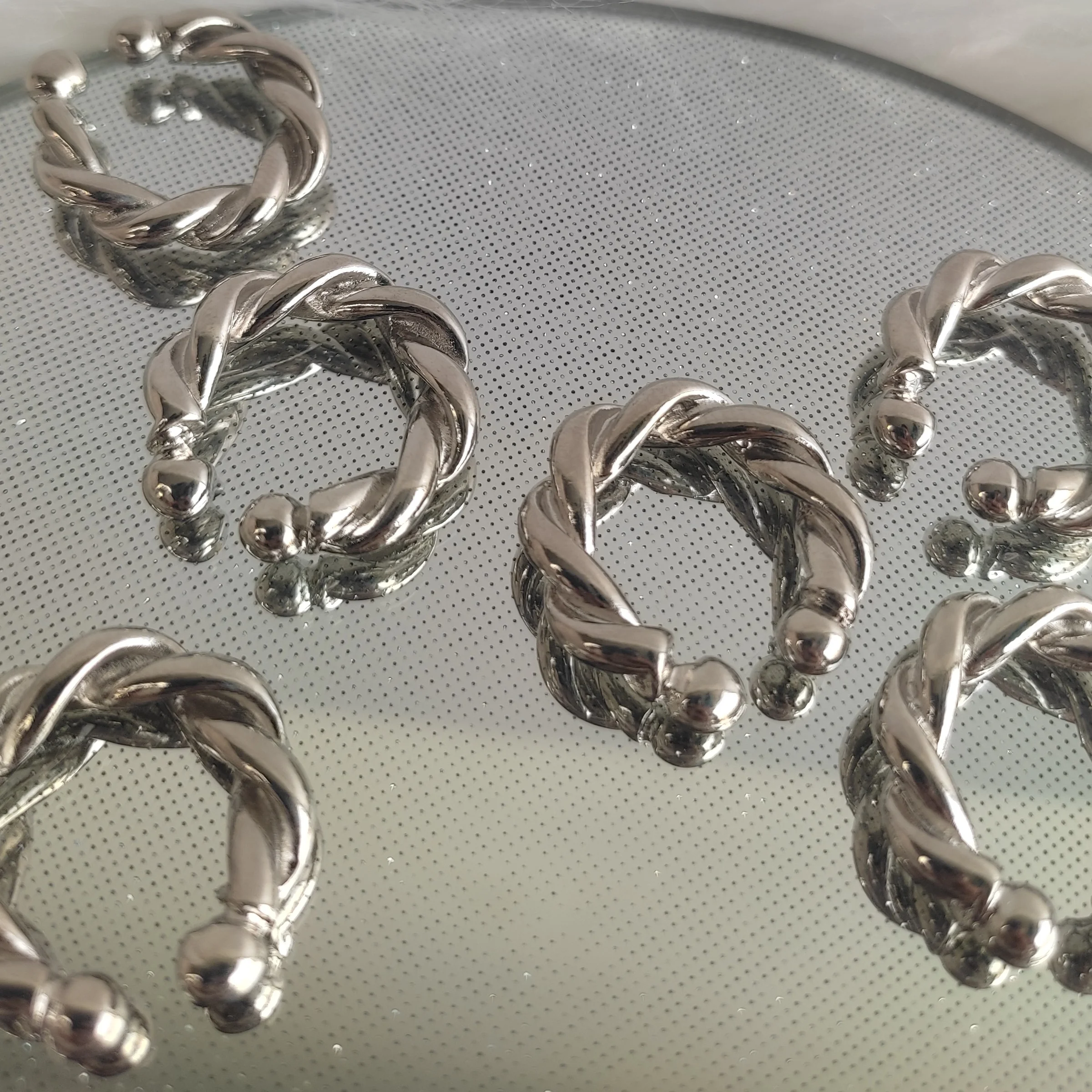 EARCUFF TRENZADO SILVER 2