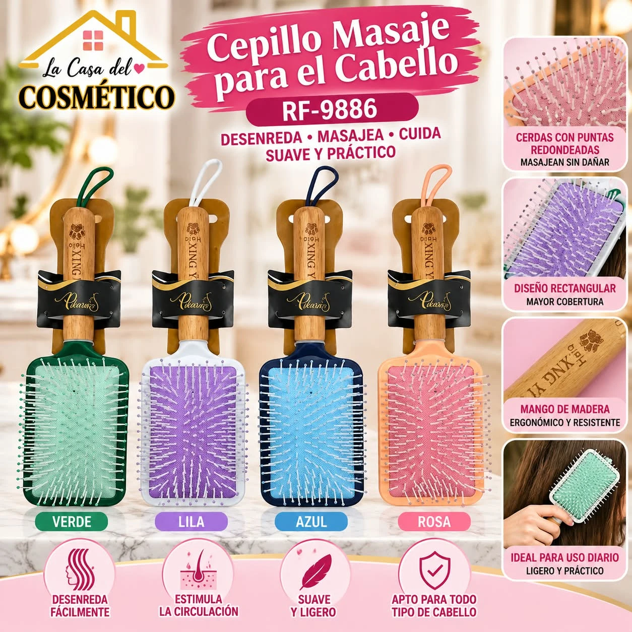 pikaras cepillo masaje para el cabello 9886.jfif