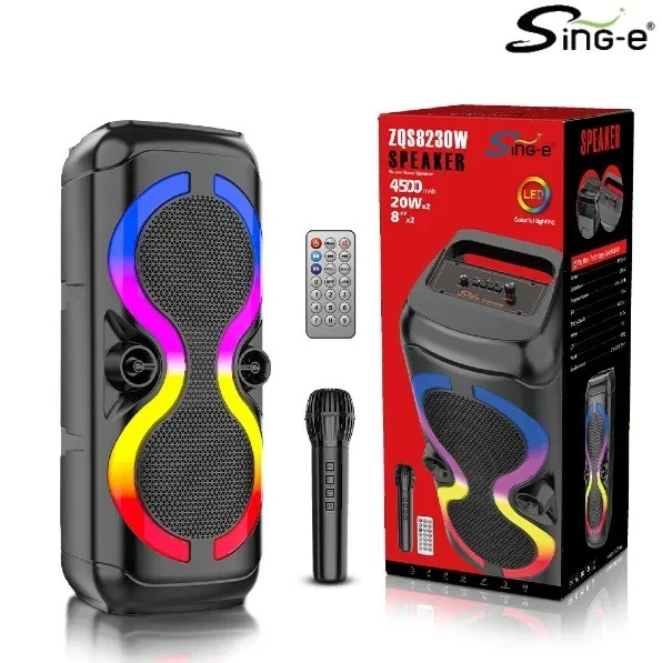 Parlante Bluetooth / 65cm / 1 Micro / Control 𝙎𝙄𝙉𝙂-𝙀