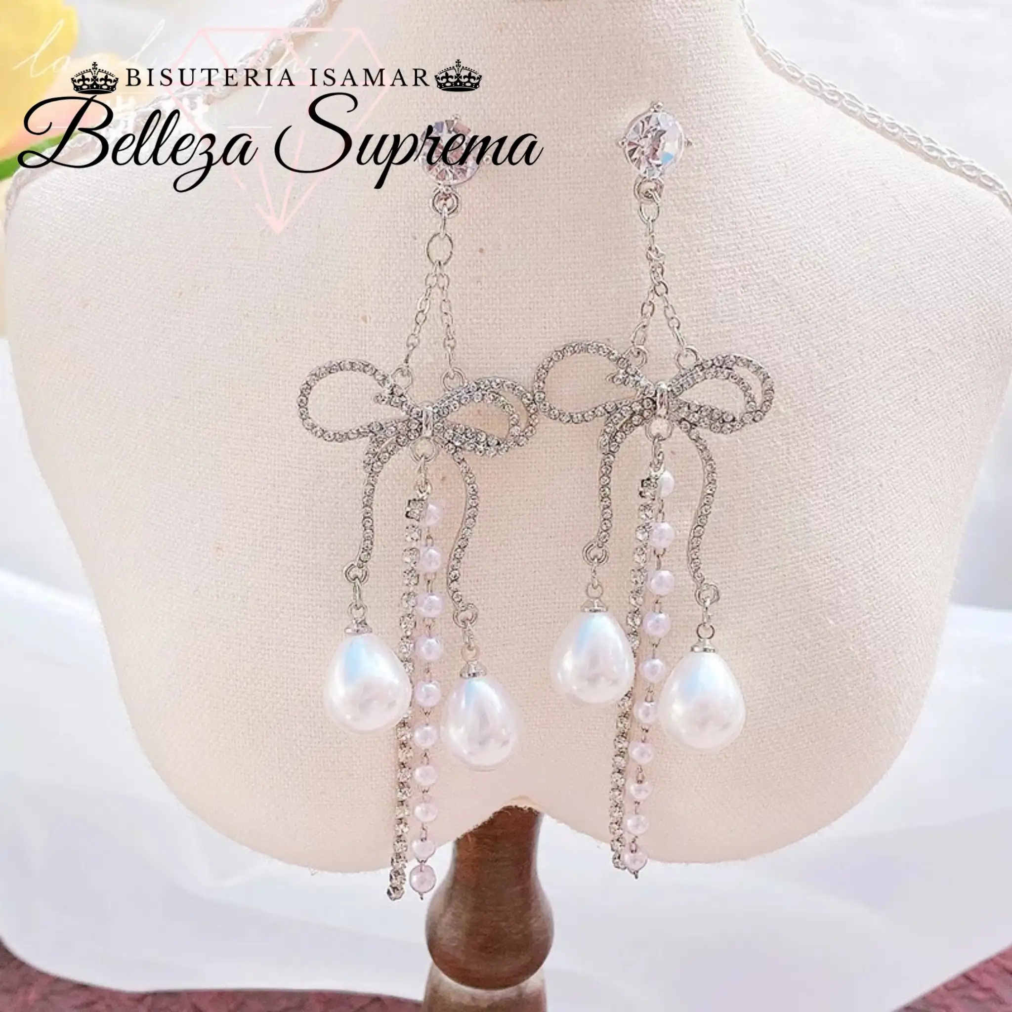ARETES DE GALA CON PERLAS 2