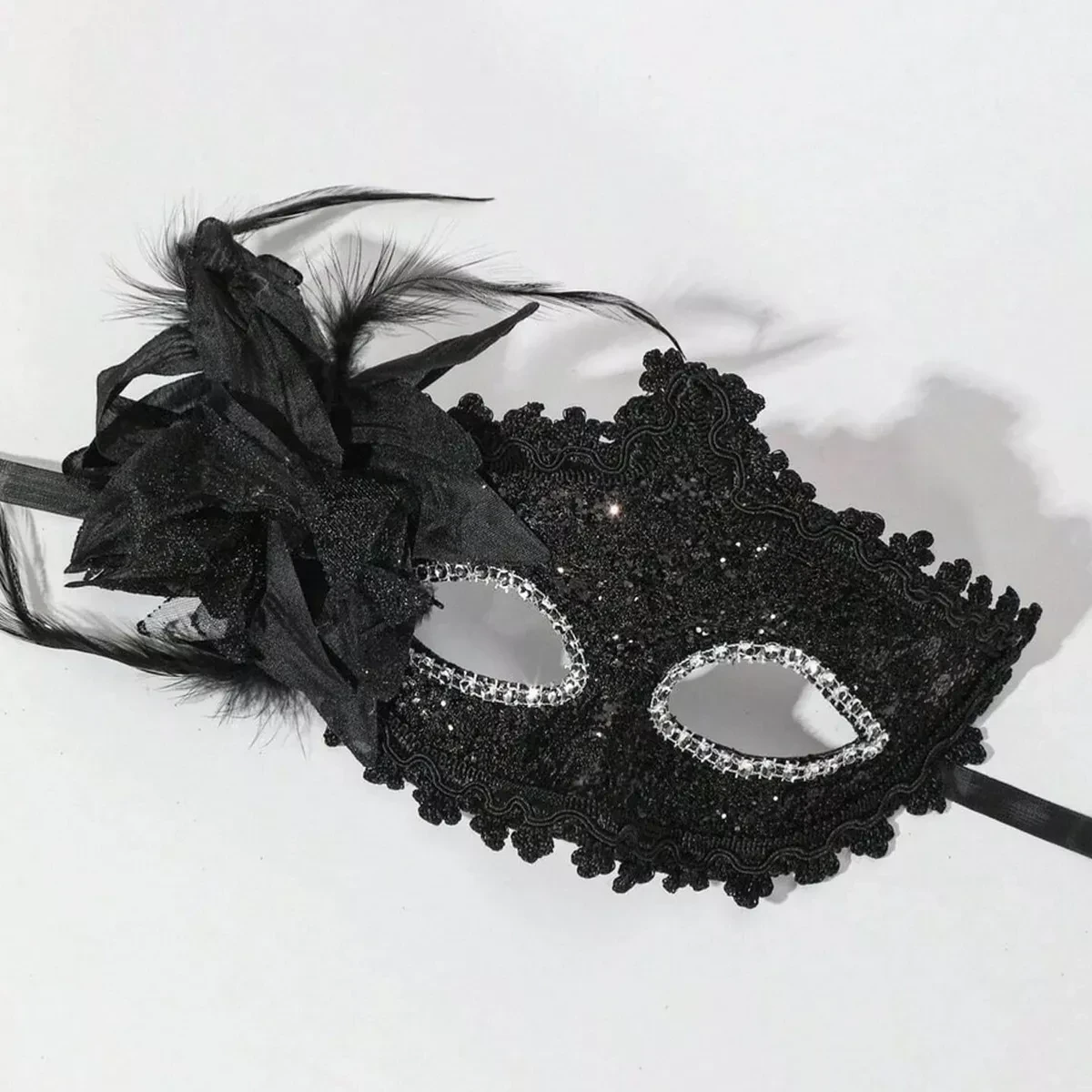 Antifaz Con Plumas Sexy
