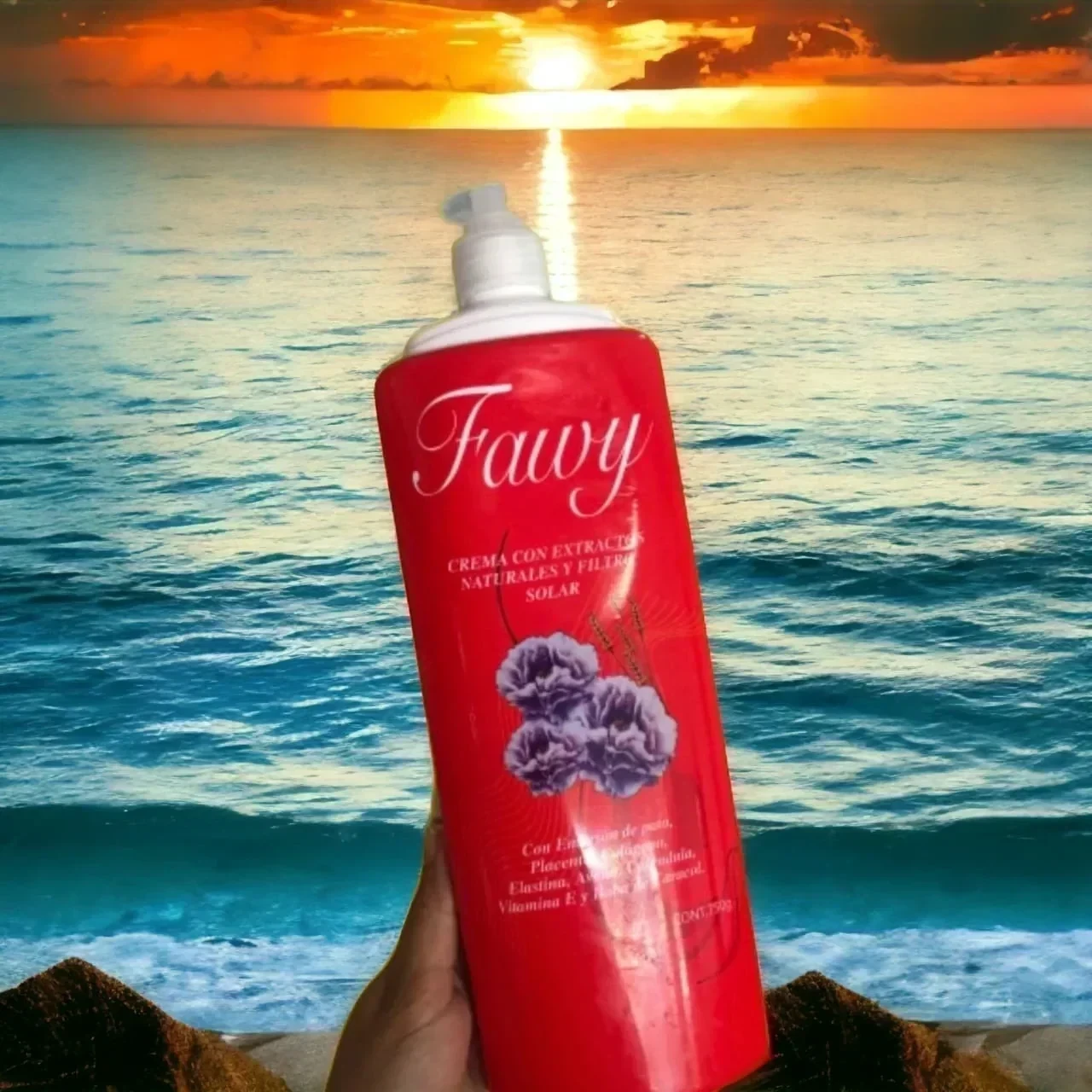 fawy crema por 750 roja