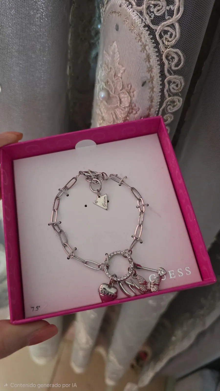Guess bracelet silver link