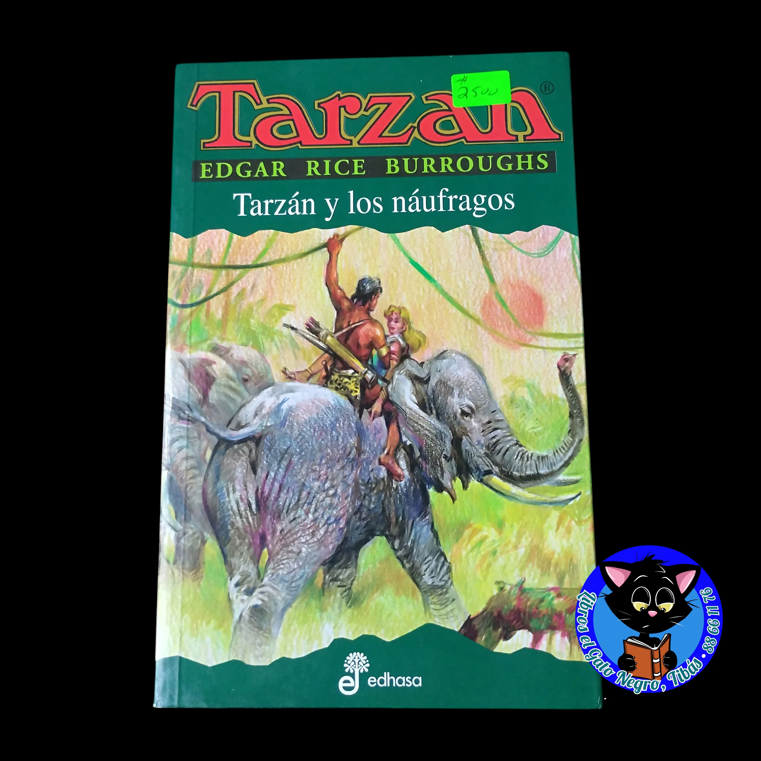 Tarzán y los náufragos, Edgar Rice Burroughs nuevo