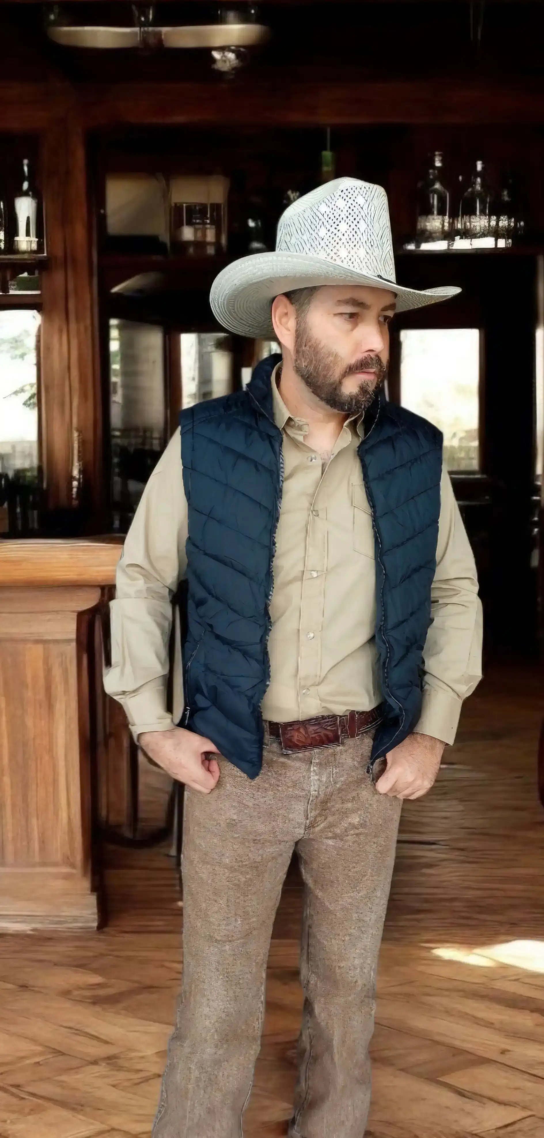 CHALECO VAQUERO BASICO 3
