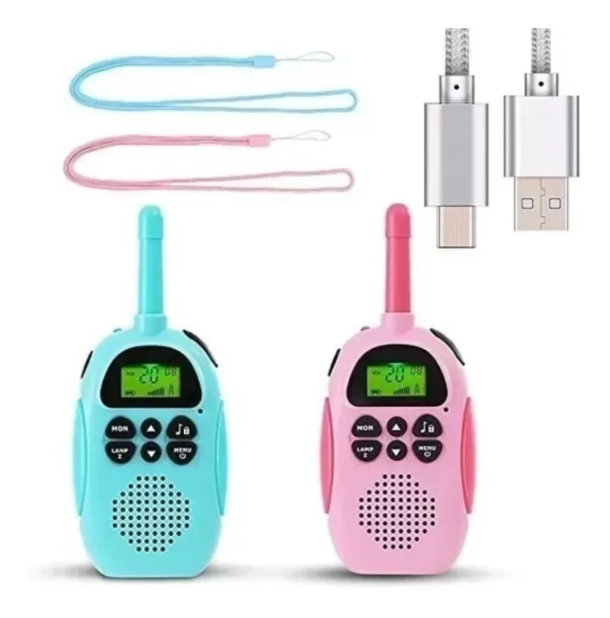 Walkie Talkie Niños y Niñas Recargable
