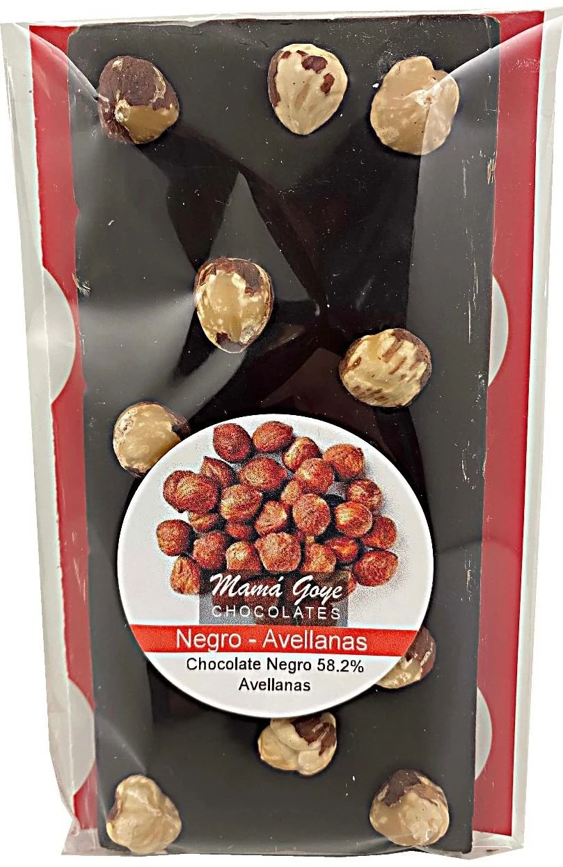 TABLETA CHOCO NEGRO AVELLANA 