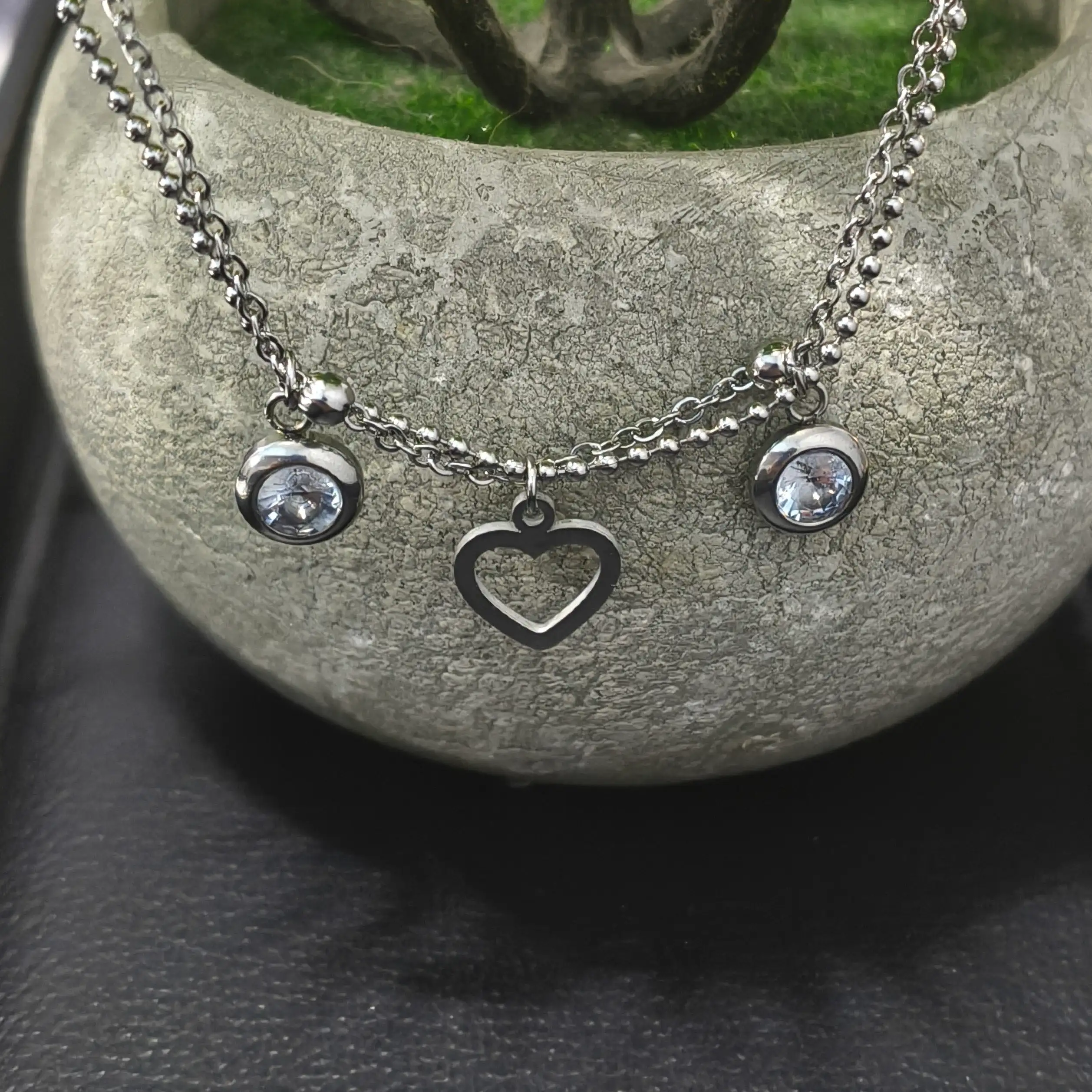 Pulsera/tobillera doble Lini