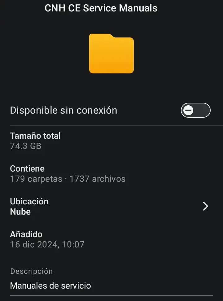 CNH MANUALES DE SERVICIO 