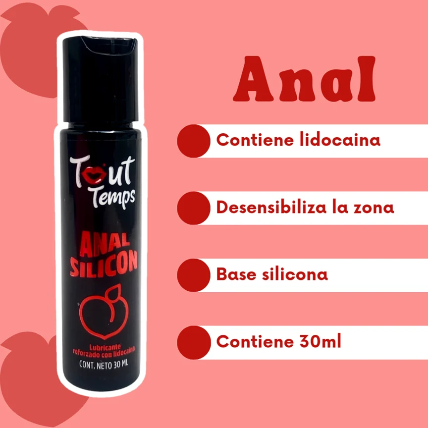 Lubricante Tout Temps Anal Silicon