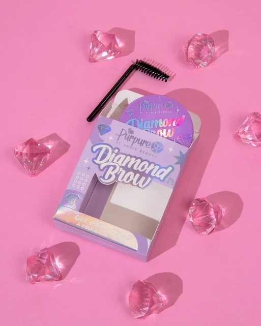 Gel de Cejas Diamond Brown Purpure