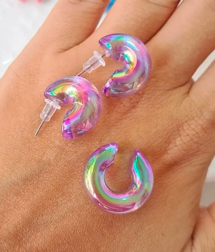 SET ARETES + ARETES BURBUJA LUISA