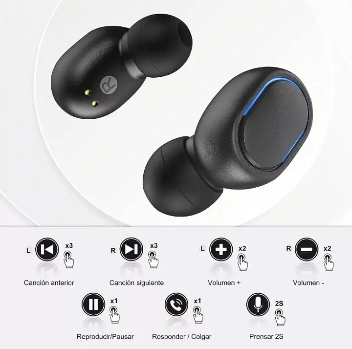 Auriculares Bluetooth  3