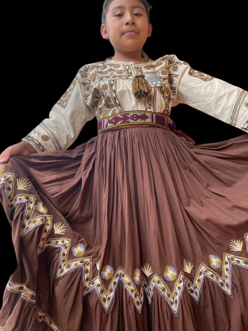 traje tipico para niñas de 10 a 12 años 