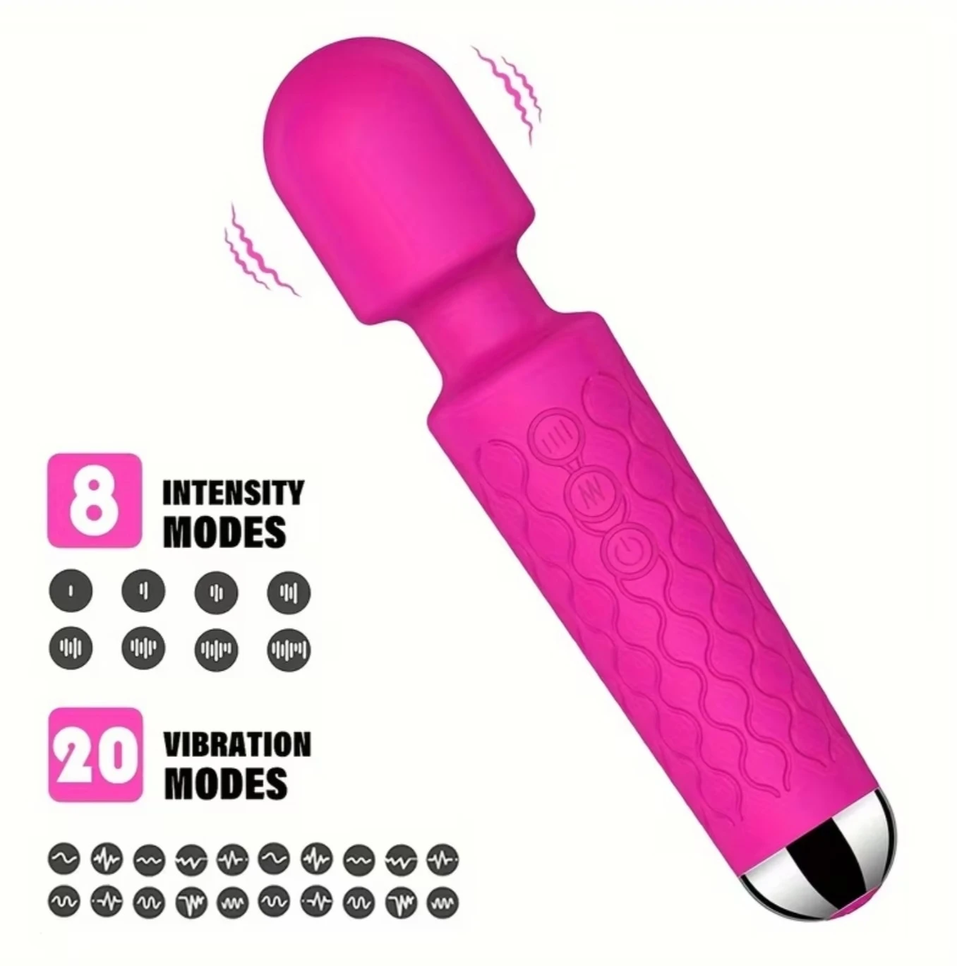 Vibrador varita mágica 