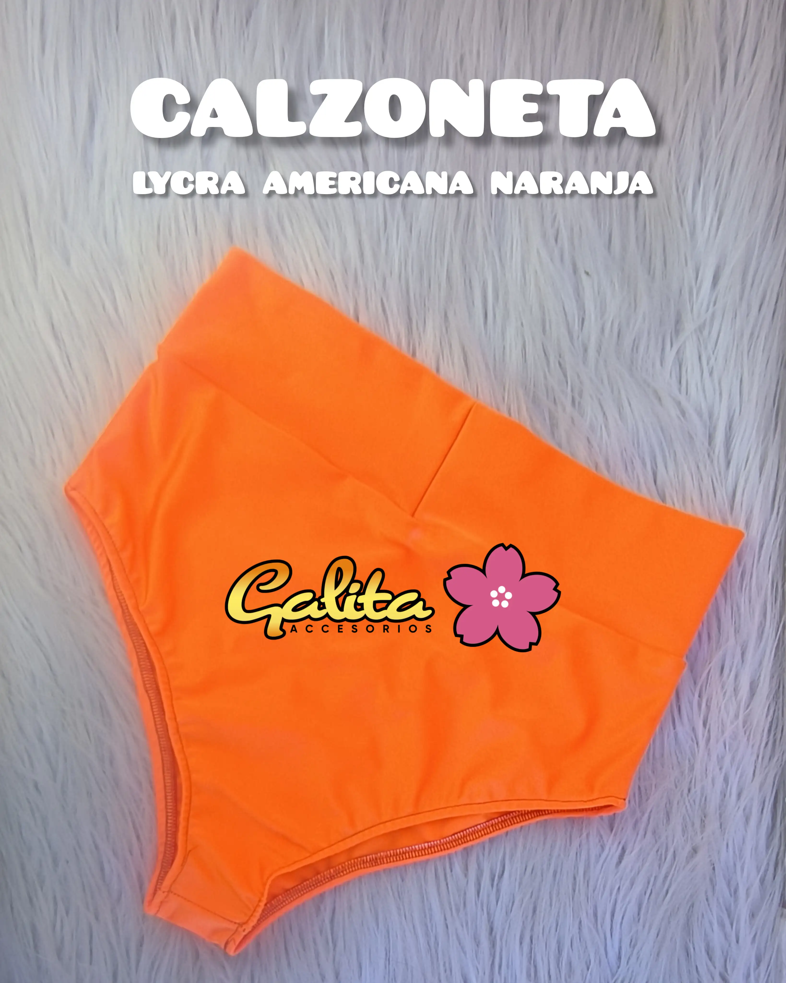 Lycra Naranja - Talla S