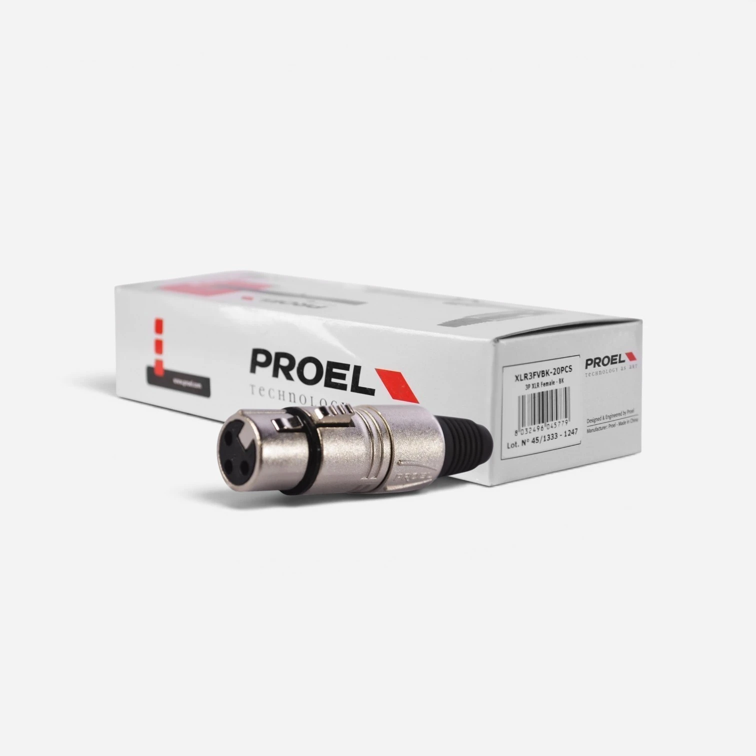 20PCS - XLR3FVPRO PROEL