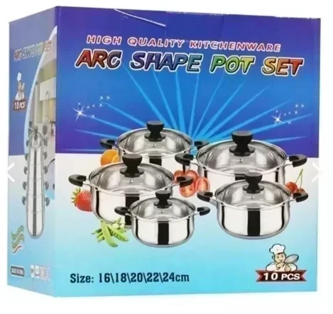 Set De Ollas De 10pcs 2