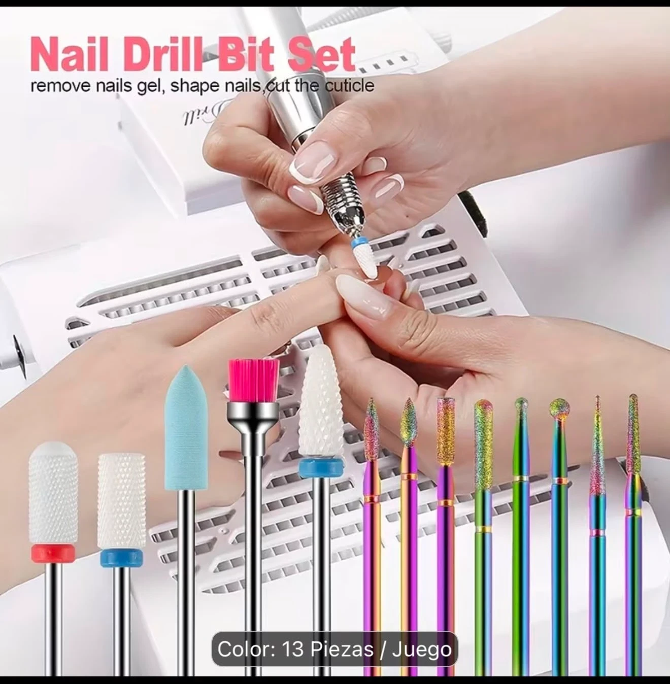 lumera beuty manicura rusa x13pcs lbs102