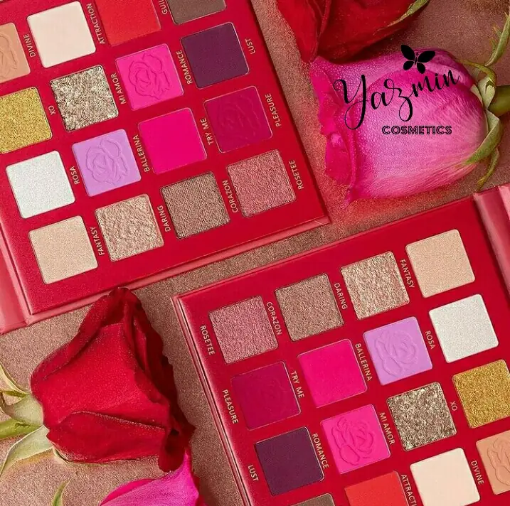 PALETA DE SOMBRAS ROSAS 4
