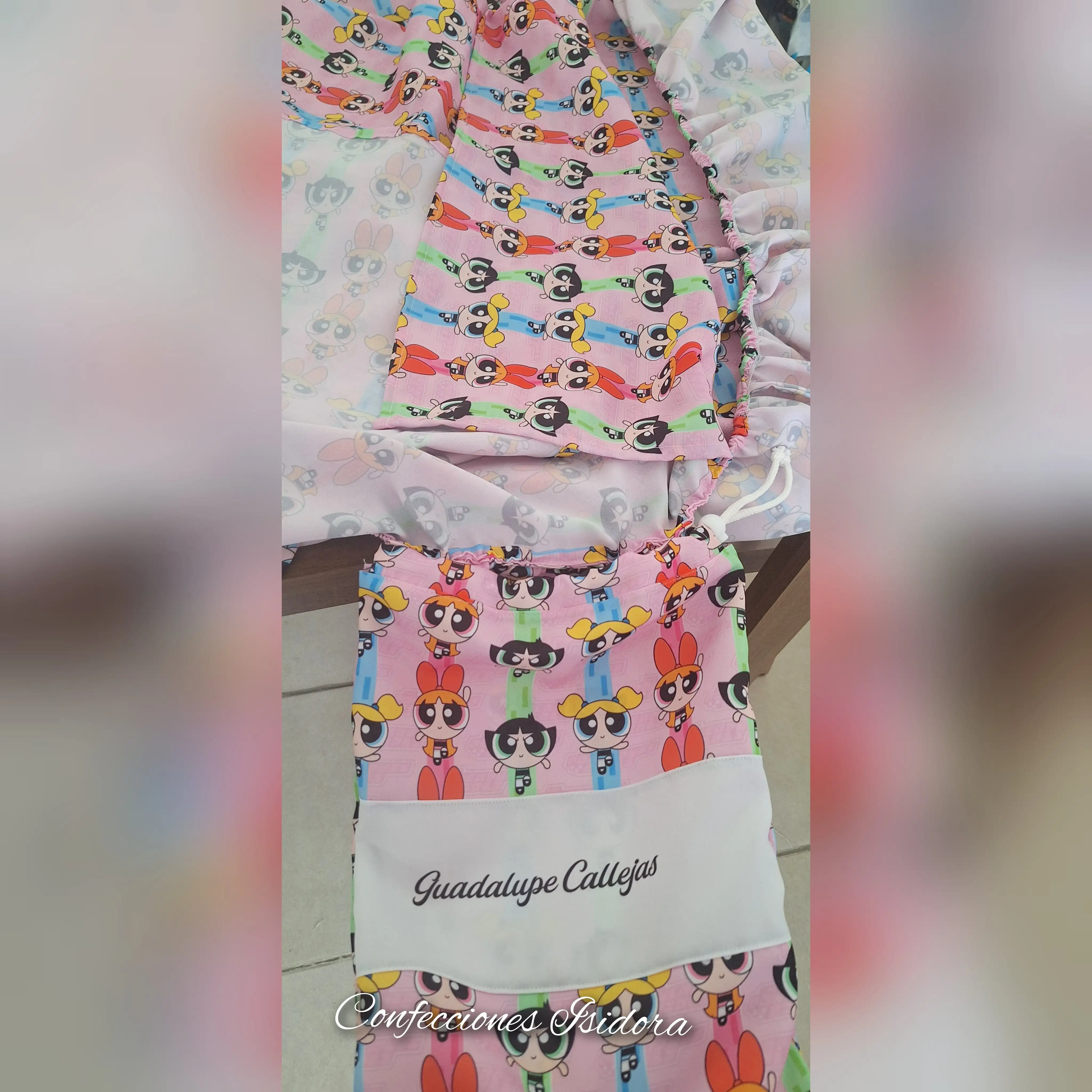Juego de sabanas chicas poderosas