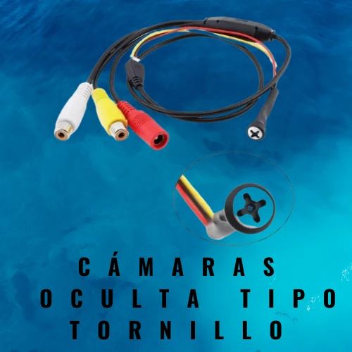 Cámara Espía Tipo Tornillo Mini 1080p