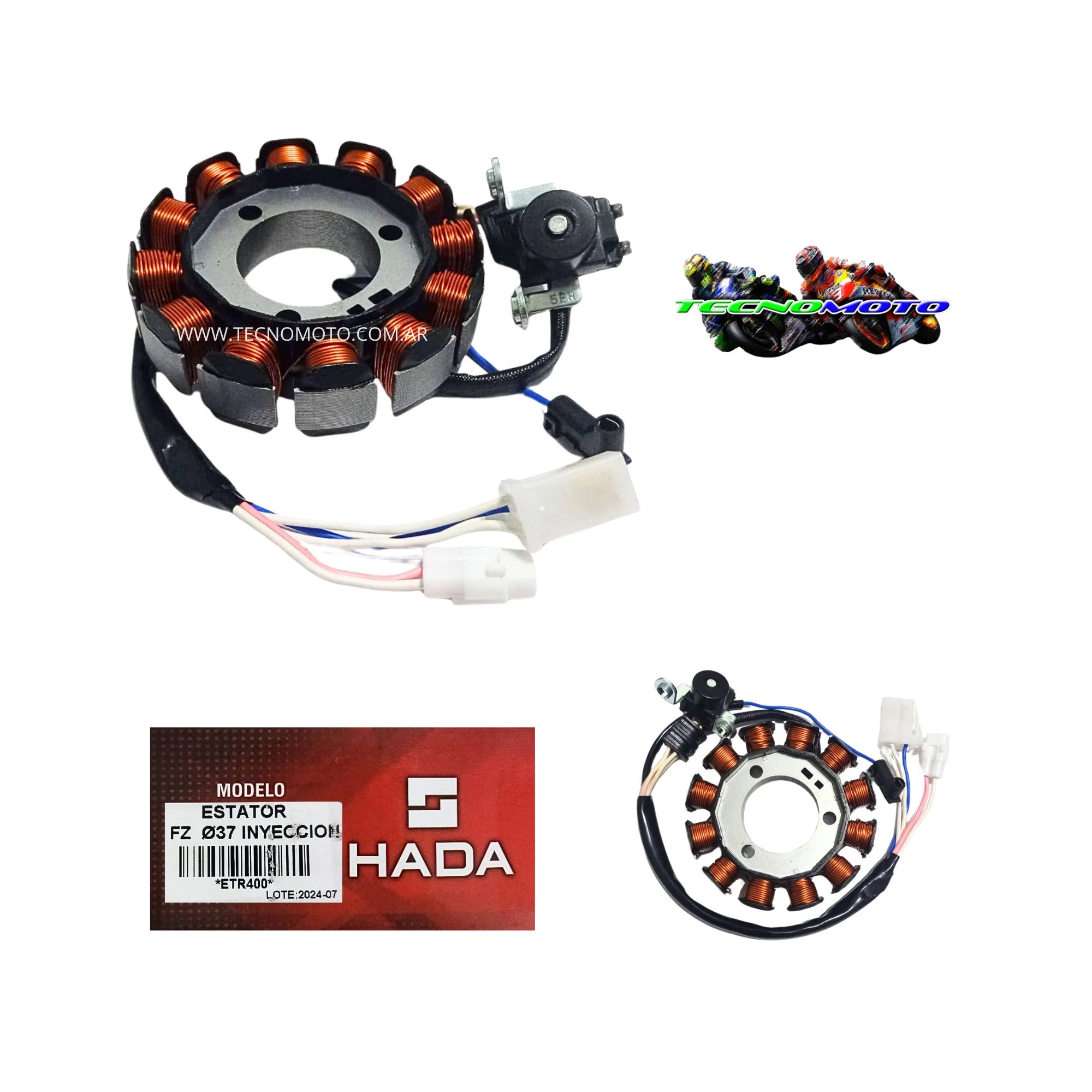 ESTATOR YAMAHA 160 FZ INJ.12 CAMPOS 100% -48435