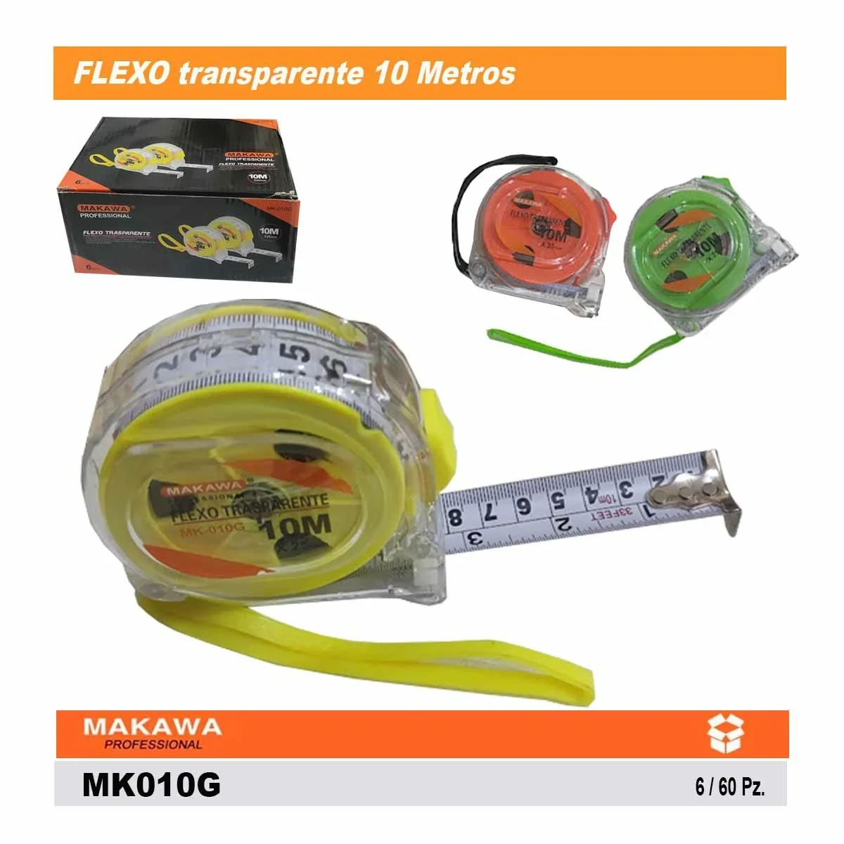 FLEXO transparente MKW 10 M