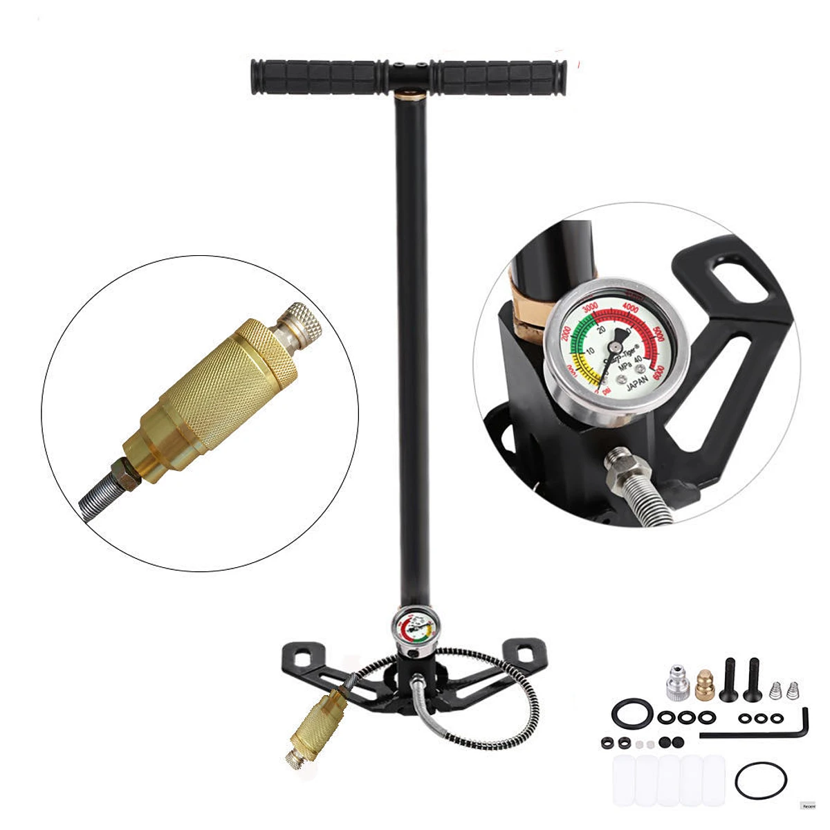 Bombin pcp de 3 etapas 4500 psi