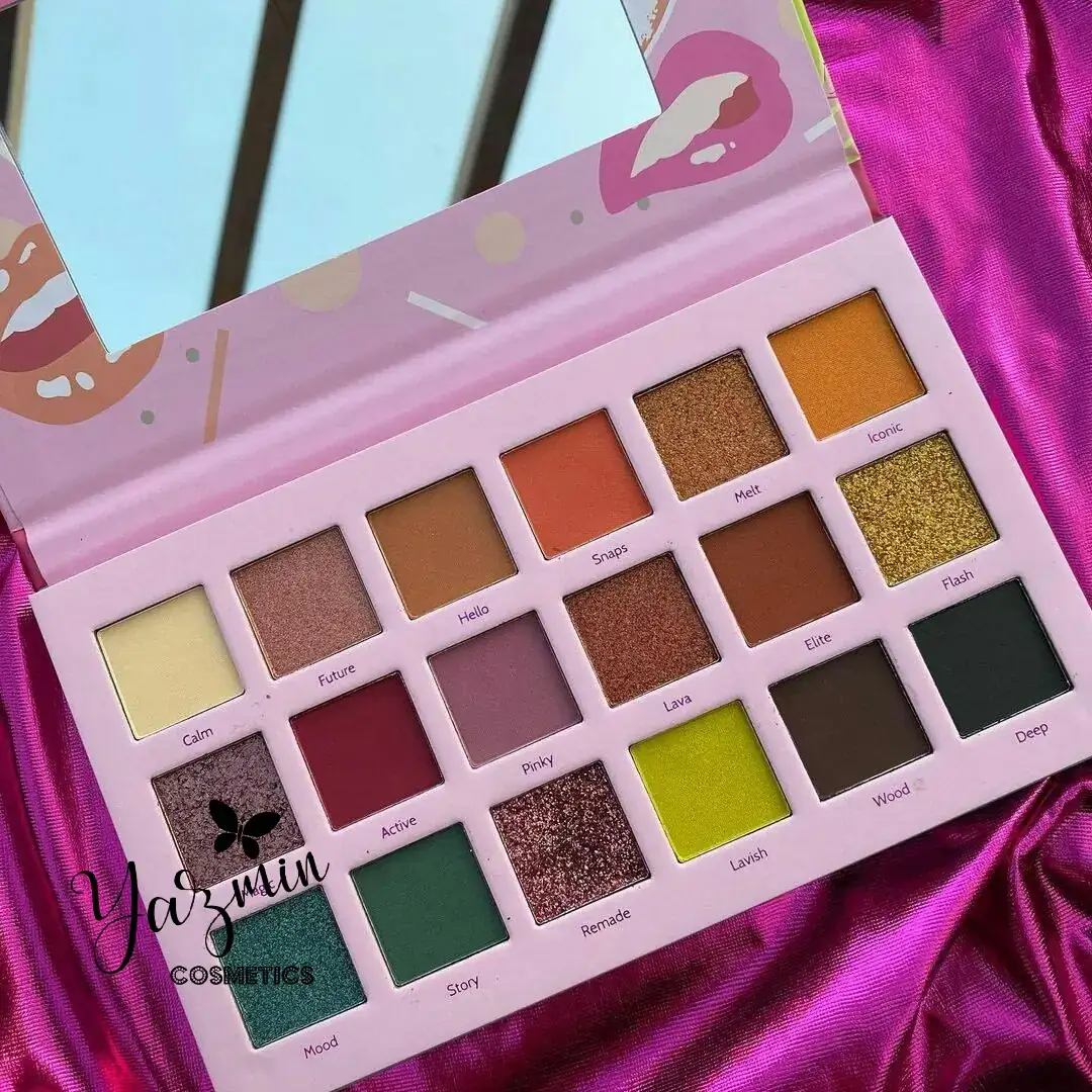 OH LALA GIRLS CAN 18 COLOR SHADOW PALETTE  4