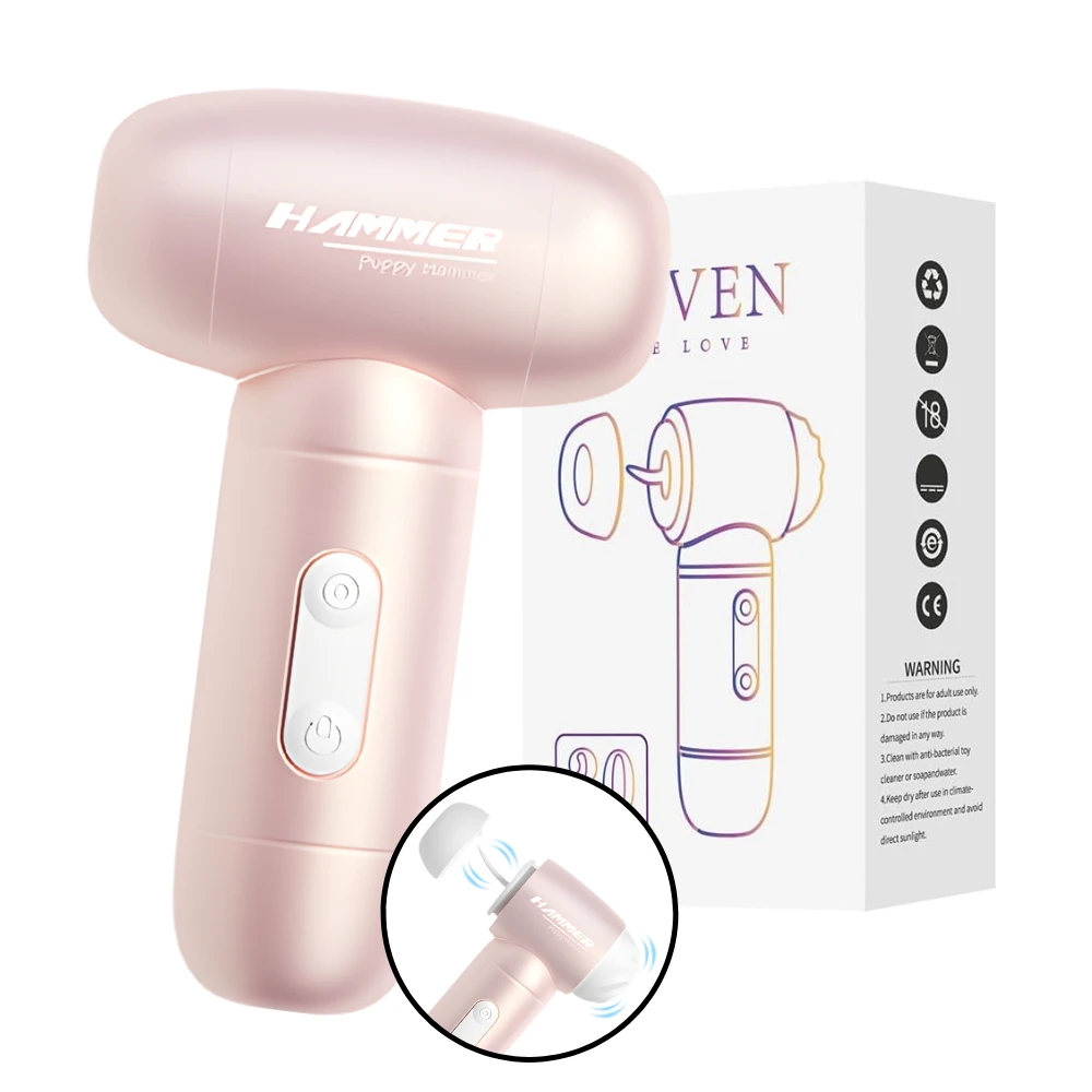 Vibrador 2 en 1 succionador 