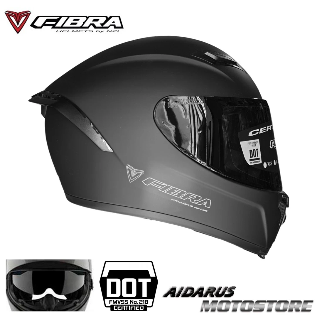 CASCO FIBRA EXA DUO NEGRO MATE
