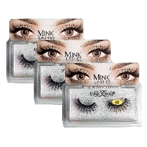 PESTANAS SEMISINTETICAS MINK 3D HAIR