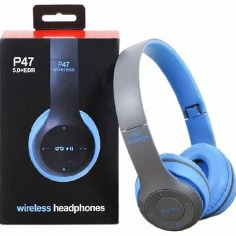 Auriculares inalámbricos P47 Azul