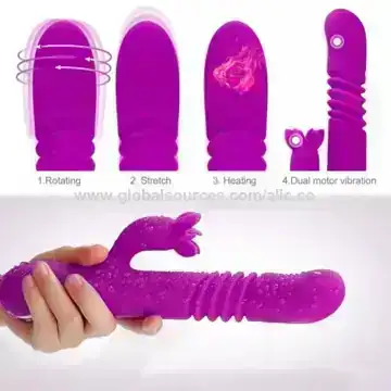 Vibrador conejo giratorio Vi003 4