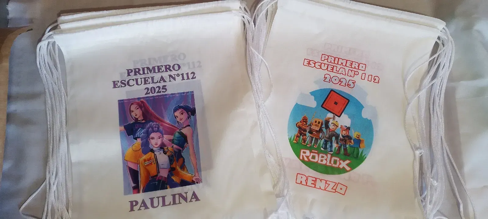 Mochila raso sublimada pack por 10 unidades  3
