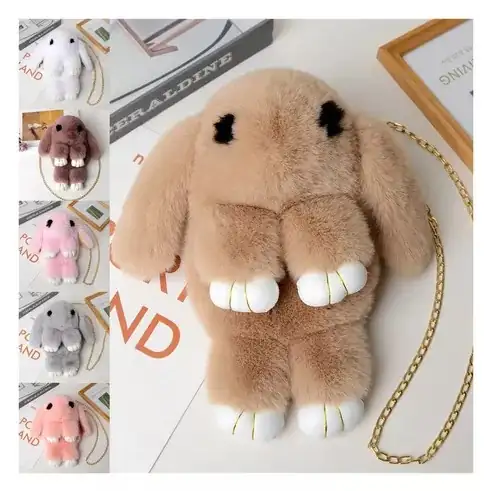 Bolsa de Conejito de peluche 