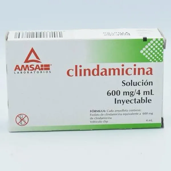 Clindamicina/600mg sol. Iny 4ml