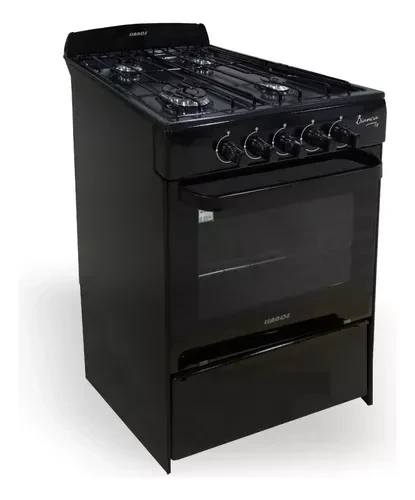 COCINA DAIHATSU 56CM NEGRA GAS/NATURAL
