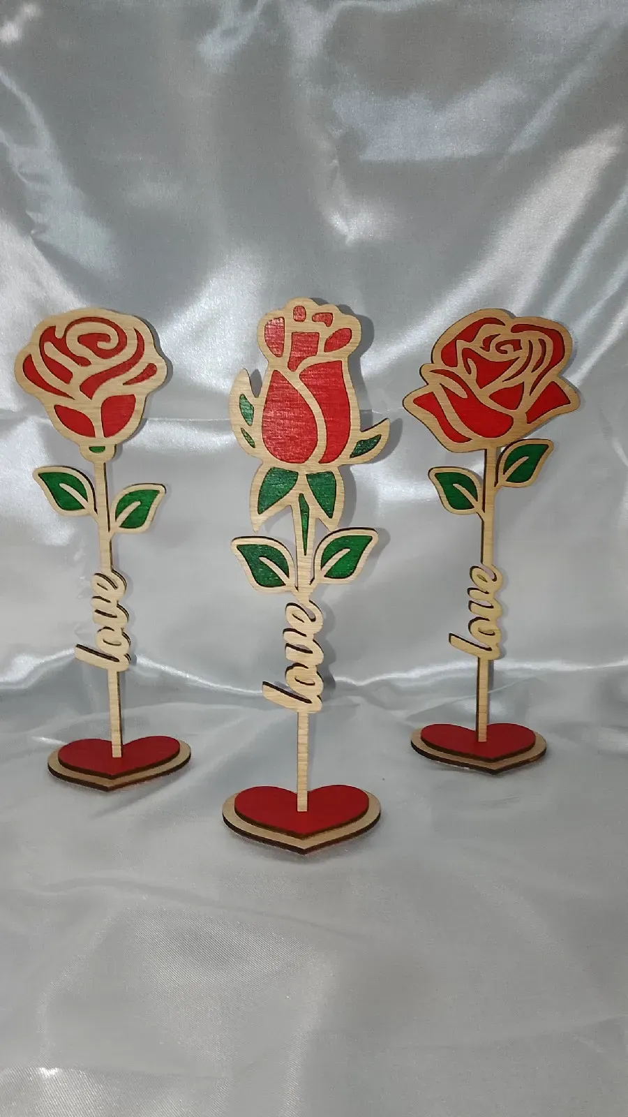 Flor de madera  3